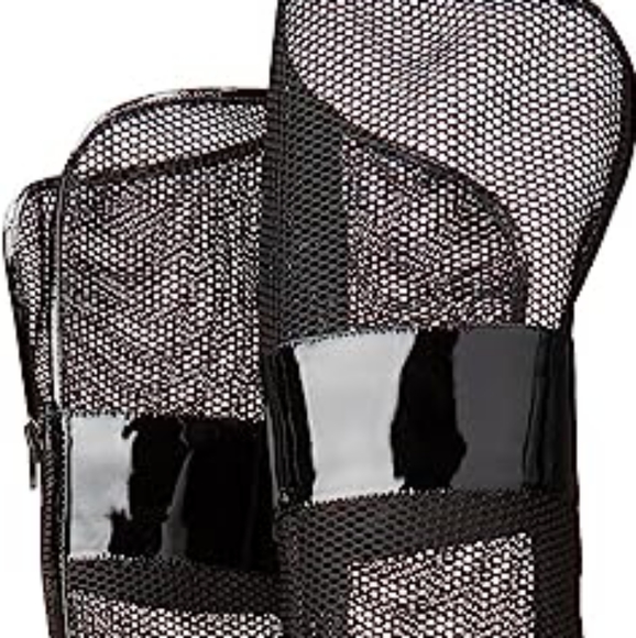 Ellie Thigh High Boots Mesh - Picture 2 of 9